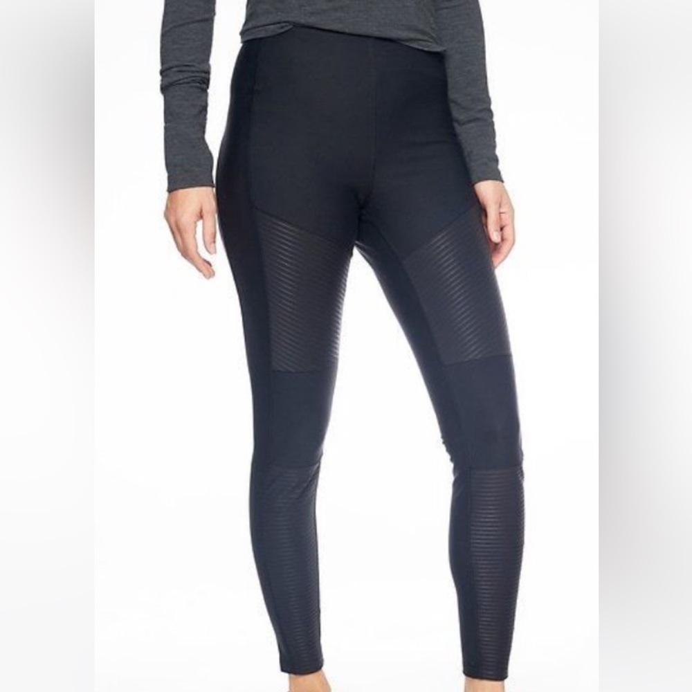 Athleta Madison moto tight